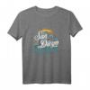 Retro San Diego California Sun Sand Surf Beach Palmen T-Shirt – Vintage Souvenir & Strandmode für Familien, Surfer & Heimatstolz