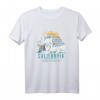 Retro San Diego California Sun Sand Surf Beach Palmen T-Shirt – Vintage Souvenir & Strandmode für Familien, Surfer & Heimatstolz