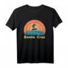 Santa Cruz CA - Surfing 70s 80s Retro Vintage T-Shirt - Surfer Strandmode & Geschenkidee für Männer & Frauen