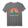 Santa Cruz CA - Surfing 70s 80s Retro Vintage T-Shirt - Surfer Strandmode & Geschenkidee für Männer & Frauen