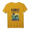 Aloha Hawaii Retro Vintage Sonnenuntergang T-Shirt – Tropisches Strand-Design für Sommerurlaub, Surfer & Hawaii-Fans