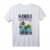 Aloha Hawaii Retro Vintage Sonnenuntergang T-Shirt – Tropisches Strand-Design für Sommerurlaub, Surfer & Hawaii-Fans