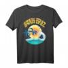 Santa Cruz Beach Surf T-Shirt - Vintage Kalifornien Strandmotiv für Surfer und Urlauber, ideales Souvenir & Geschenk