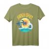Santa Cruz Beach Surf T-Shirt - Vintage Kalifornien Strandmotiv für Surfer und Urlauber, ideales Souvenir & Geschenk