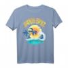 Santa Cruz Beach Surf T-Shirt - Vintage Kalifornien Strandmotiv für Surfer und Urlauber, ideales Souvenir & Geschenk