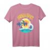 Santa Cruz Beach Surf T-Shirt - Vintage Kalifornien Strandmotiv für Surfer und Urlauber, ideales Souvenir & Geschenk