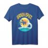 Santa Cruz Beach Surf T-Shirt - Vintage Kalifornien Strandmotiv für Surfer und Urlauber, ideales Souvenir & Geschenk