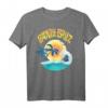 Santa Cruz Beach Surf T-Shirt - Vintage Kalifornien Strandmotiv für Surfer und Urlauber, ideales Souvenir & Geschenk