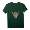 Damen Desert Camo Surfs Up Hawaii Shaka Sign T-Shirt mit V-Ausschnitt – Perfekt für Surfer, Hawaii Fans & Urlaubserinnerungen