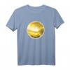I see the light Tube Welle Tunnel Surfer T-Shirt – Motivationsshirt mit Surf- und Hoffnungsmotiv für Surfer, Reiseliebhaber & Optimisten