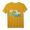 HapMonkey Moana Maui Hook Surf and Sun Gradient Graphic T-Shirt – Offiziell lizenziertes Disney Geschenk für Fans