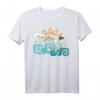 HapMonkey Moana Maui Hook Surf and Sun Gradient Graphic T-Shirt – Offiziell lizenziertes Disney Geschenk für Fans