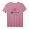 Nazare Portugal Surfen Weinlese T-Shirt – Vintage Retro Design mit Koordinaten für Surfer und Fotografen als Souvenir