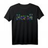 Hawaii Surfer T-Shirt mit Colorsplash - Perfektes Sommer-Feeling für Strandurlaub, Hawaii & tropische Ferien, ideales Geschenk für Geburtstag, Weihnachten & mehr
