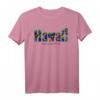 Hawaii Surfer T-Shirt mit Colorsplash - Perfektes Sommer-Feeling für Strandurlaub, Hawaii & tropische Ferien, ideales Geschenk für Geburtstag, Weihnachten & mehr