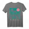 Vintage Miami Shirt - Florida Souvenir mit Strand und Palmen, Surfer Design, Perfektes Geschenk für Amerika- und Florida-Liebhaber