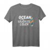 Ocean Is My Favorite Color Board T-Shirt – Perfektes Surf- und Meer-Motiv für Surfer, Wassersportler & Meerliebhaber, ideal als Geschenk für Beach- und Surftrip-Fans