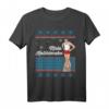 Mele Kalikimaka Santa Claus Hawaii Weihnachten Surfer Beach T-Shirt – Lustiges Weihnachts-Design für Strand- und Surfliebhaber, perfekt für Ugly Christmas Sweater Parties