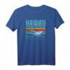 Vintage Hawaii Surfing Banzai Pipeline - Oahu Hawaiian Surf T-Shirt für Surfer, Strandurlaub & Flitterwochen