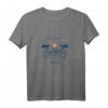 California Republic Vintage Retro Beach Surf Kalifornien T-Shirt – Klassisch geschnitten, doppelt genähter Saum