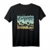 HapMonkey Kalifornien Sommer T-Shirt - Vintage Surfer Design, Perfekt für Strand und Sommerurlaub