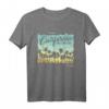 HapMonkey Kalifornien Sommer T-Shirt - Vintage Surfer Design, Perfekt für Strand und Sommerurlaub