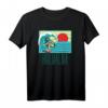 Holualoa Hawaii Vintage Surfer & Wave Retro Graphic T-Shirt – Perfektes Souvenir & Geschenk für Surfer, Beach Lovers & Hawaii-Fans