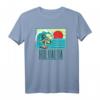 Holualoa Hawaii Vintage Surfer & Wave Retro Graphic T-Shirt – Perfektes Souvenir & Geschenk für Surfer, Beach Lovers & Hawaii-Fans