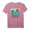 Holualoa Hawaii Vintage Surfer & Wave Retro Graphic T-Shirt – Perfektes Souvenir & Geschenk für Surfer, Beach Lovers & Hawaii-Fans