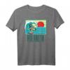 Holualoa Hawaii Vintage Surfer & Wave Retro Graphic T-Shirt – Perfektes Souvenir & Geschenk für Surfer, Beach Lovers & Hawaii-Fans