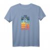 California Surf Retro Malibu T-Shirt – Abenteuer, Urlaub & Palmen Design für Surfer & Strandliebhaber