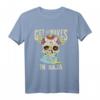 Get Your Waves In Baja Surf Design Surfer Beach Wave Skull T-Shirt – Perfekt für Strandpartys & Wassersport Fans als Geschenk für den Sommerurlaub