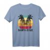 Santa Cruz Stadt California Sommer Surfer Vintage Retro T-Shirt – Perfekt für Strandliebhaber & Surfer, Geschenkidee für Paddler & Wassersportler