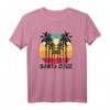 Santa Cruz Stadt California Sommer Surfer Vintage Retro T-Shirt – Perfekt für Strandliebhaber & Surfer, Geschenkidee für Paddler & Wassersportler