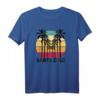 Santa Cruz Stadt California Sommer Surfer Vintage Retro T-Shirt – Perfekt für Strandliebhaber & Surfer, Geschenkidee für Paddler & Wassersportler