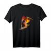 Herren Vintage Surfer Silhouette | Wellenreiten Welle Motiv Surfen T-Shirt – Perfekt als Geschenk zu Weihnachten & Geburtstag