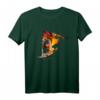 Herren Vintage Surfer Silhouette | Wellenreiten Welle Motiv Surfen T-Shirt – Perfekt als Geschenk zu Weihnachten & Geburtstag