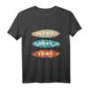 Arbeiten Ausruhen Surfen Surfer Fun Geschenk T-Shirt – Perfekt für Surfer, Strandliebhaber & Sommerurlaub, ideal als Geburtstags-, Weihnachts- oder Vatertagsgeschenk