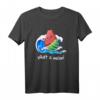 Lustiges Wassermelone Surfer T-Shirt - Wellenreiten & Wassersport Geschenk für Surfer & Melonenliebhaber