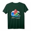 Lustiges Wassermelone Surfer T-Shirt - Wellenreiten & Wassersport Geschenk für Surfer & Melonenliebhaber