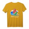 Lustiges Wassermelone Surfer T-Shirt - Wellenreiten & Wassersport Geschenk für Surfer & Melonenliebhaber