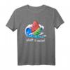 Lustiges Wassermelone Surfer T-Shirt - Wellenreiten & Wassersport Geschenk für Surfer & Melonenliebhaber