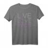 Live Love WCS Lustiger Westküsten-Swing-Tänzer T-Shirt – Perfektes Geschenk für Lindy Hop & Swing Fans