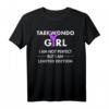 Taekwondo T-Shirt Mädchen - Limited Edition, Perfektes Geschenk für Martial Arts Fans & Trainer