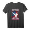 Just A Girl Who Loves Taekwondo Mädchen Sweatshirt – Klassisch geschnitten, ideal für junge Kampfsportfans