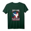 Just A Girl Who Loves Taekwondo Mädchen Sweatshirt – Klassisch geschnitten, ideal für junge Kampfsportfans