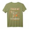 Touch Me You First Taekwondo Lesson T-Shirt – Klassische Kampfsportmode mit doppeltem Saum für Training & Motivation