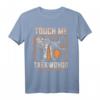 Touch Me You First Taekwondo Lesson T-Shirt – Klassische Kampfsportmode mit doppeltem Saum für Training & Motivation