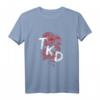 TKD Drachen Taekwondo T-Shirt – Klassisch geschnitten, doppelt genähter Saum für Langlebigkeit