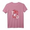 TKD Drachen Taekwondo T-Shirt – Klassisch geschnitten, doppelt genähter Saum für Langlebigkeit